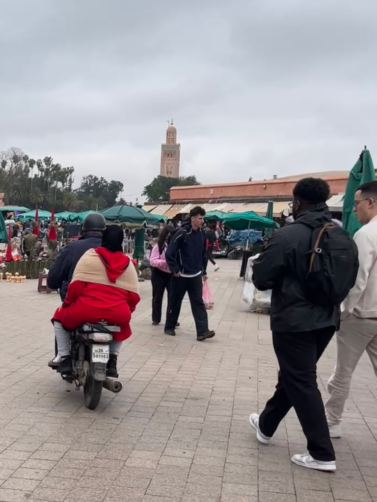 Plaza central de Marrakech 